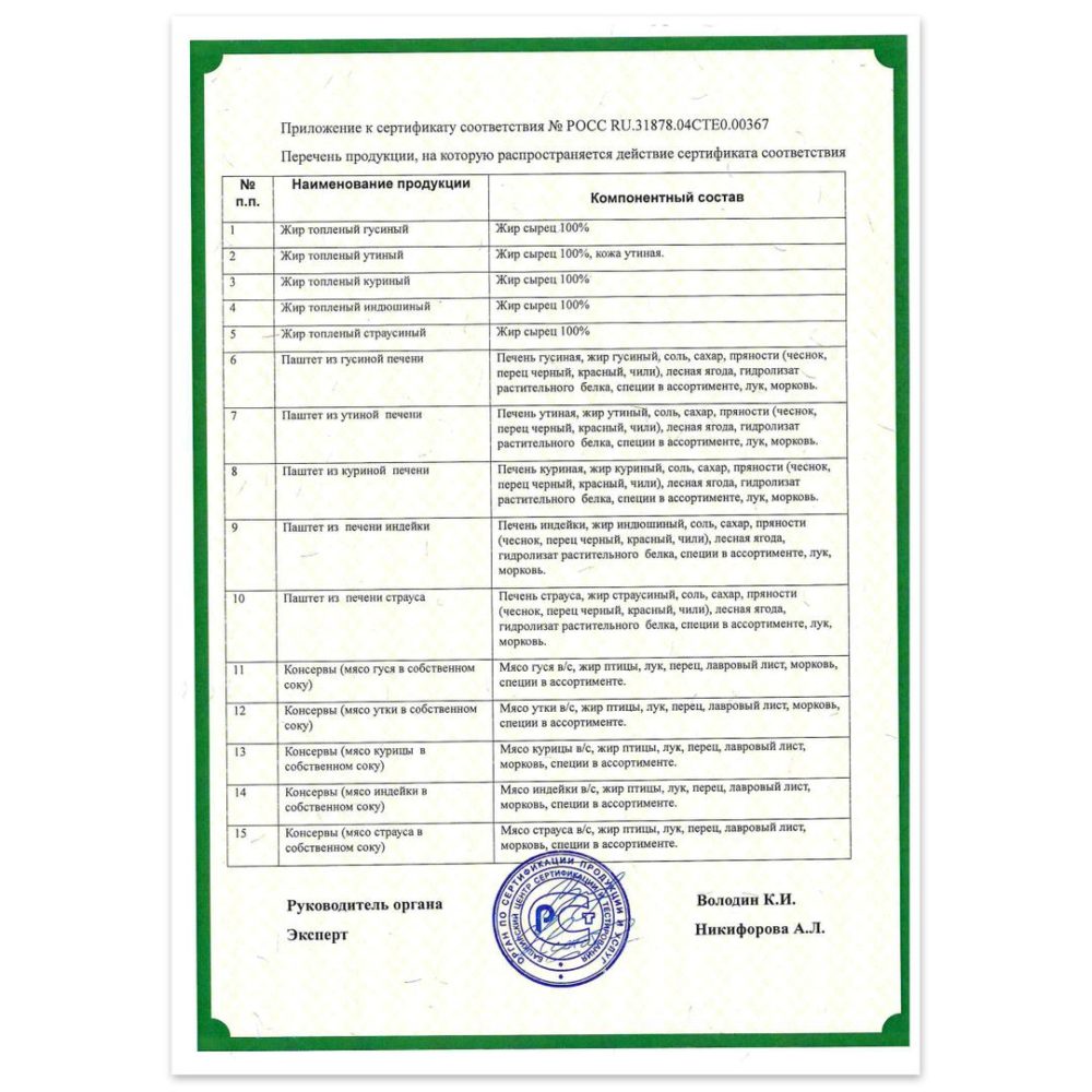 Утиный жир топлёный | ХАЛЯЛЬ | 450г NEW! Медведь и Слон 1