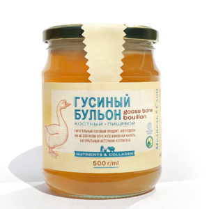 Гусиный бульон костный | ХАЛЯЛЬ | 500г Медведь и Слон