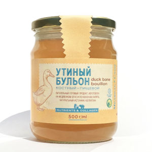 Утиный бульон костный | ХАЛЯЛЬ | 500г Медведь и Слон