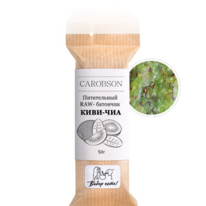 Киви-чиа | Батончик Кэробсон | 50г Медведь и Слон 1